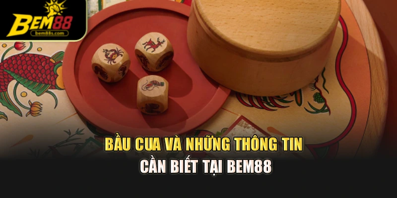 Bầu cua và những thông tin cần biết tại Bem88